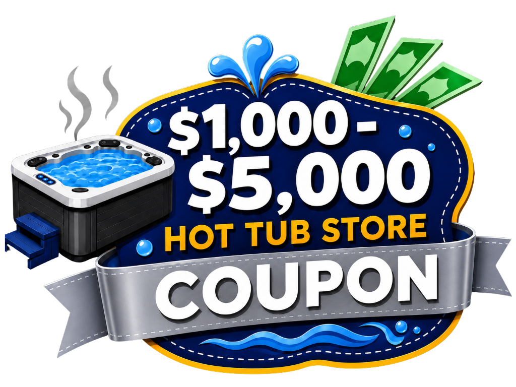 $1,000 to $5,000 off hot tub store coupon