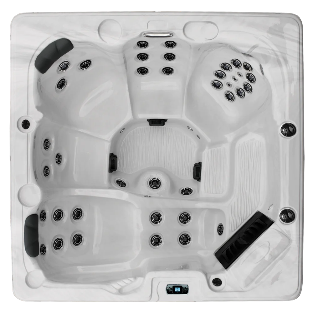 Antonio hot tub seating layout