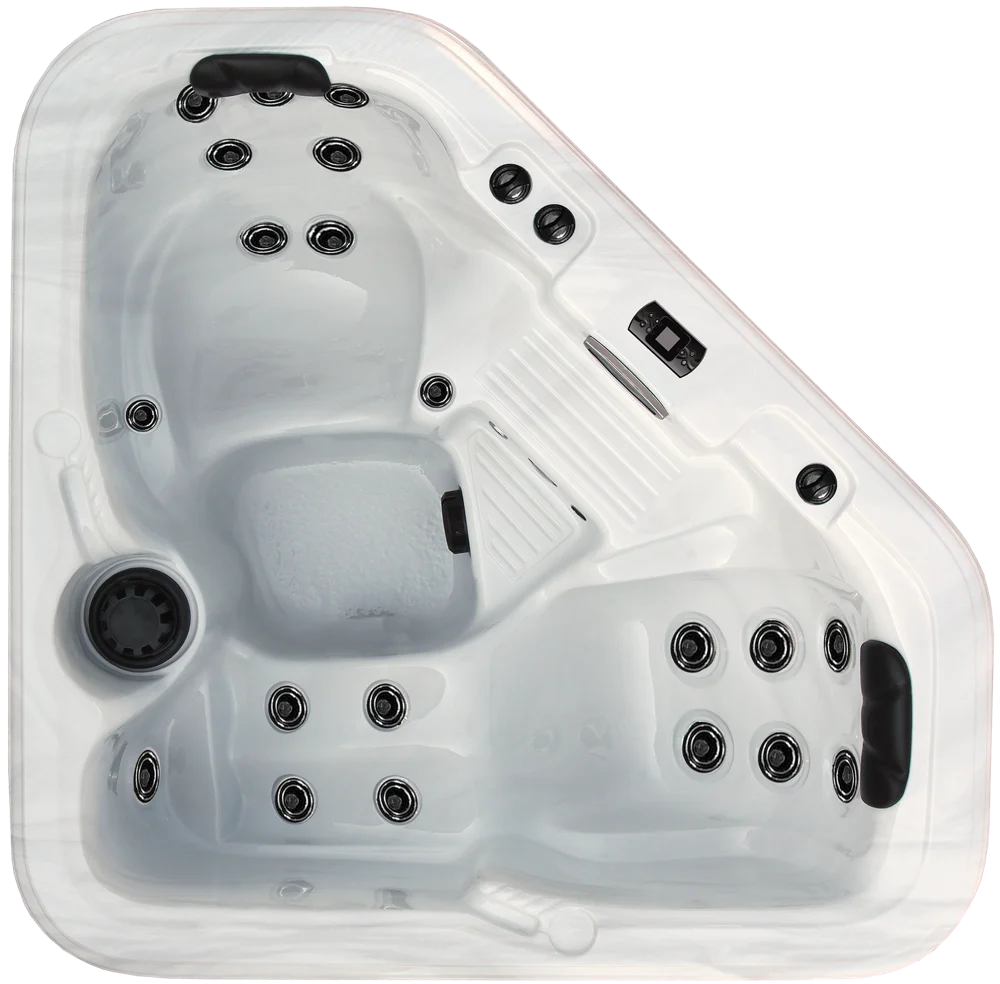 Corpus hot tub seating layout