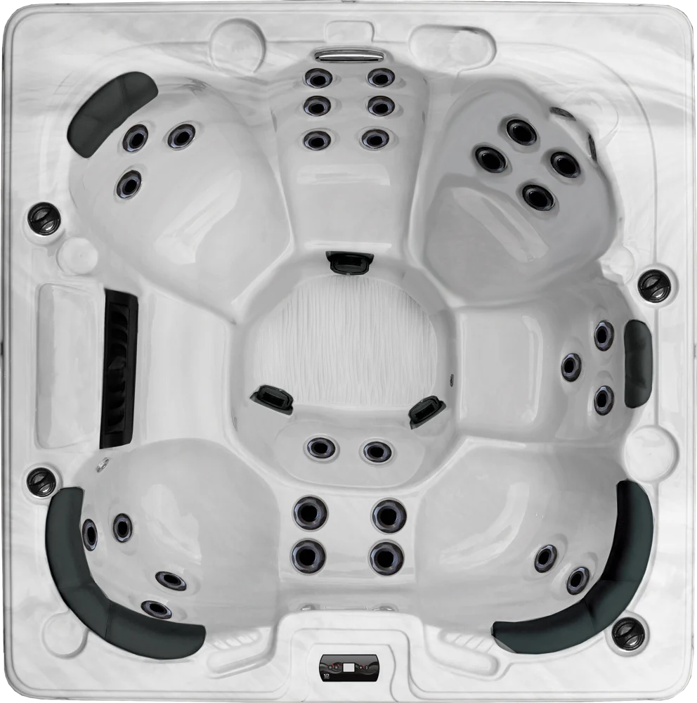 Magnolia hot tub seating layout