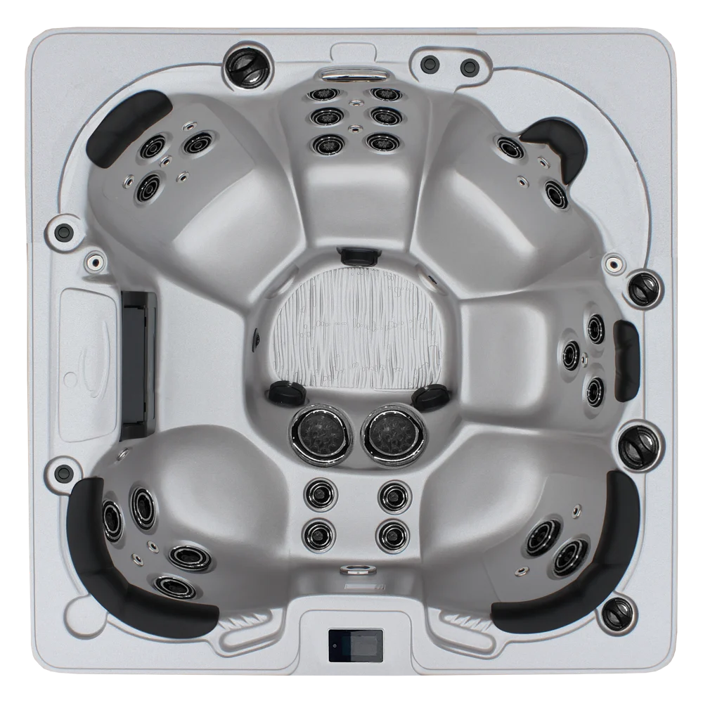 Tyler hot tub seating layout