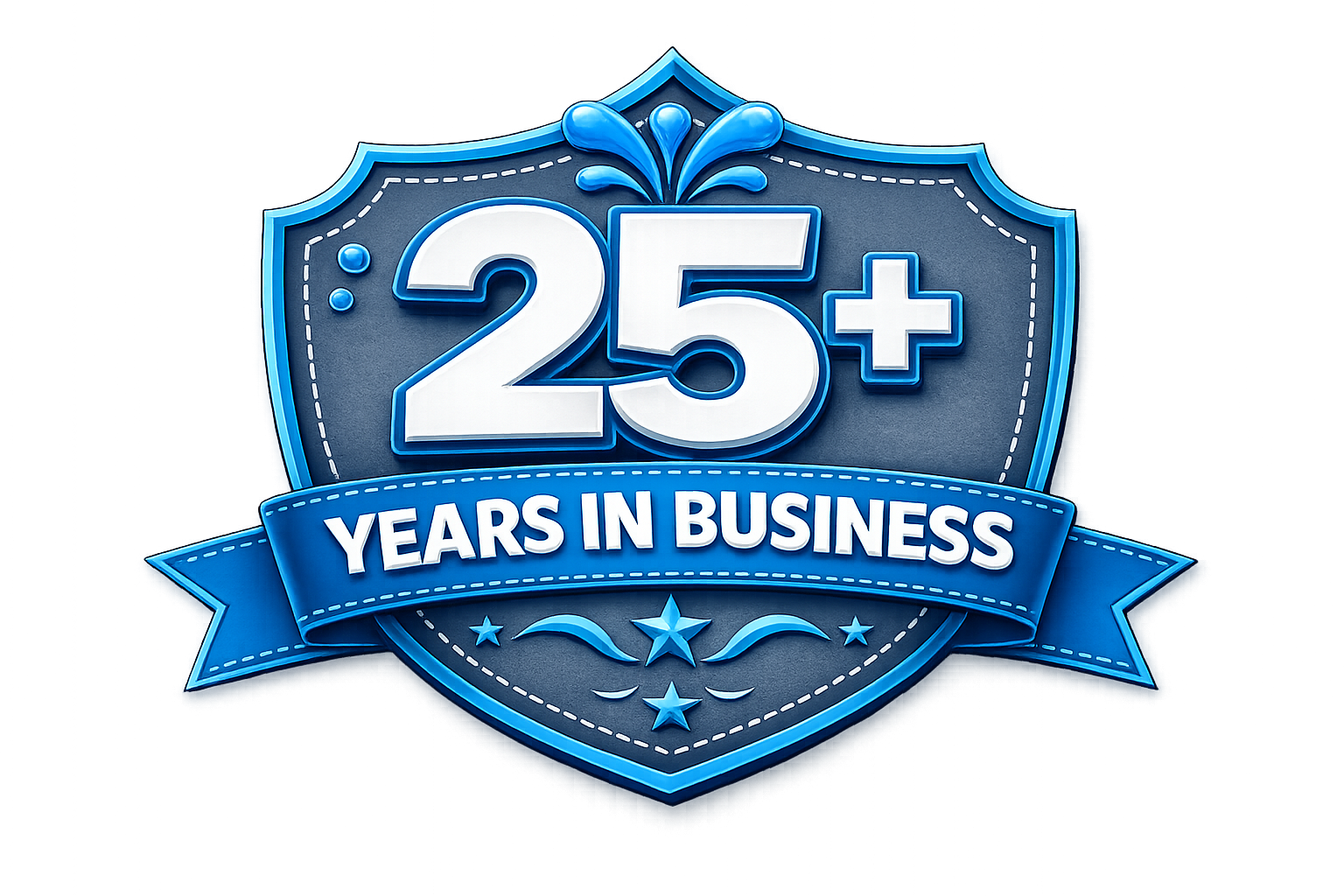 25 years in business