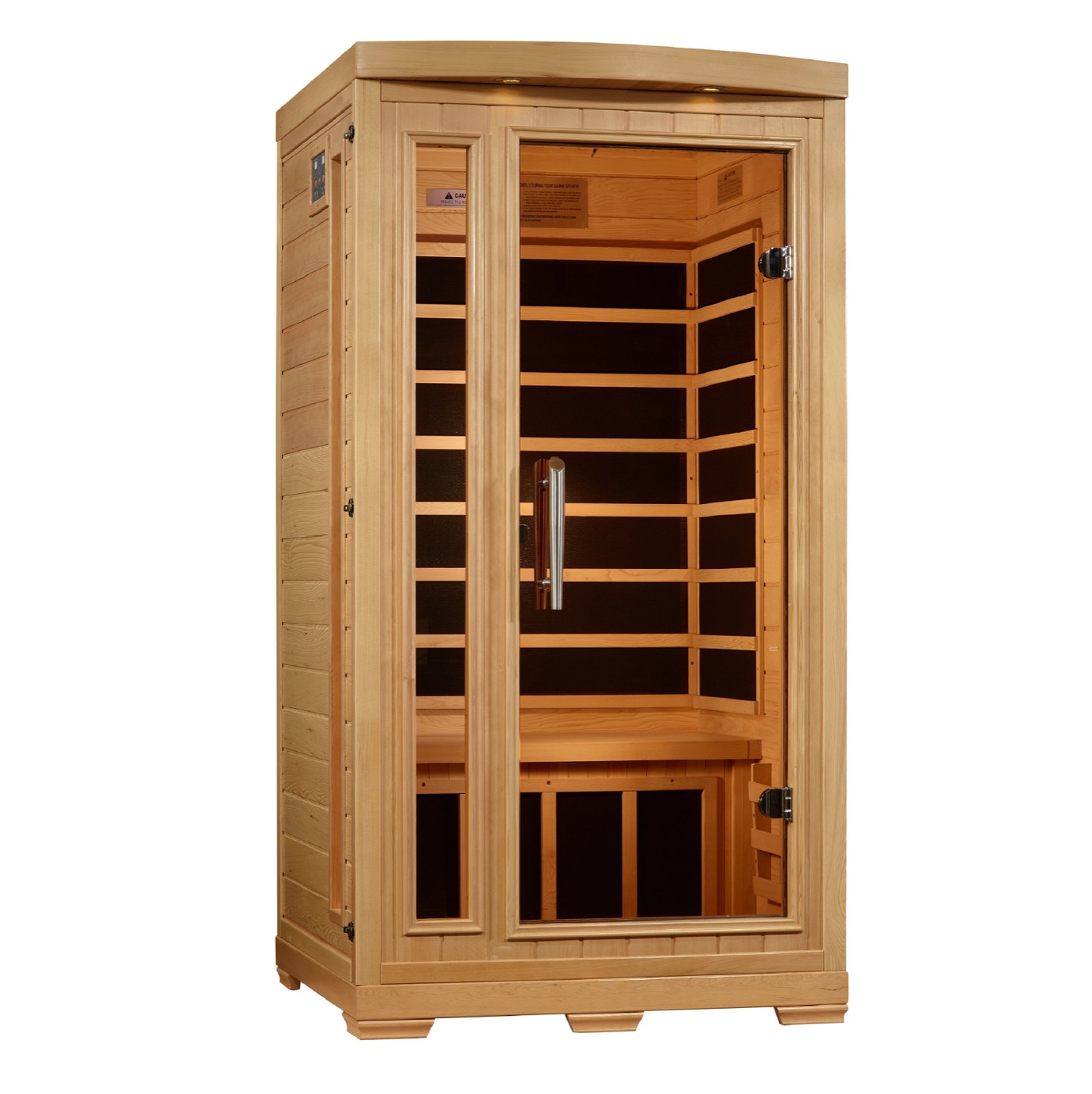Amarillo sauna seating layout