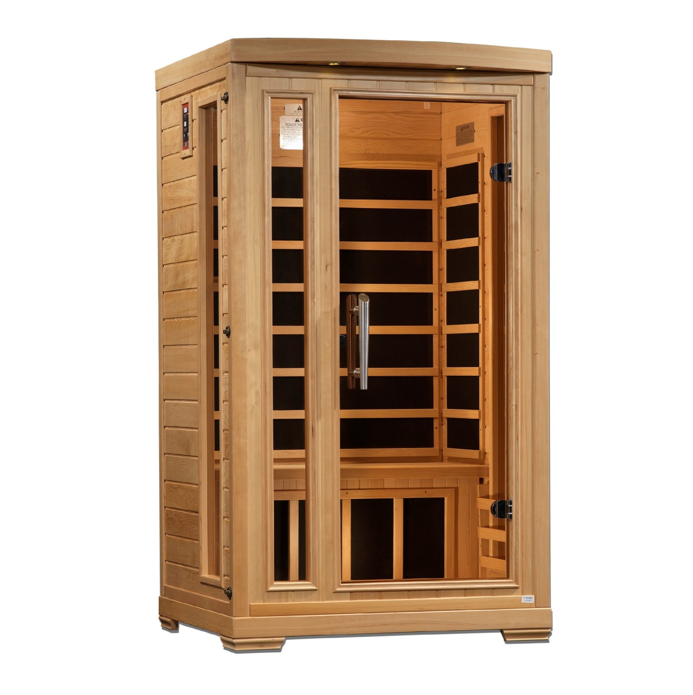 Plano sauna seating layout
