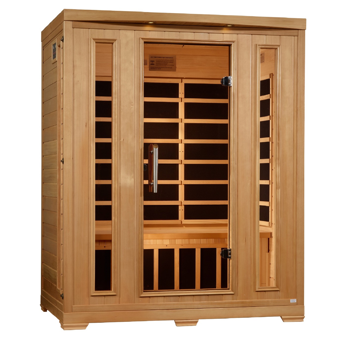 Galveston sauna seating layout