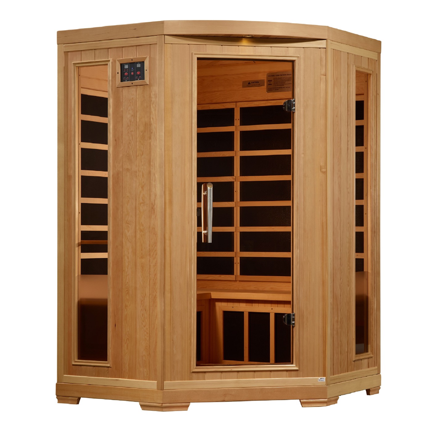 Odessa sauna seating layout